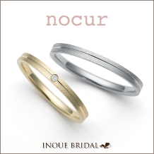 INOUE BRIDAL(イノウエ):【新作!】ノクルは飽きのこないシンプルな定番デザイン☆゜。