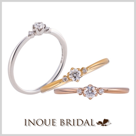 ＩＮＯＵＥ　ＢＲＩＤＡＬ（イノウエ）:【重ね着けができるエンゲージリング】結婚指輪で人気の《インセンブレ》から新登場！