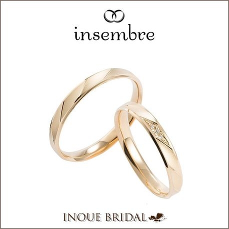 ＩＮＯＵＥ　ＢＲＩＤＡＬ（イノウエ）:【ペアで13万円】ずっと飽きないシンプル×指が綺麗に見える上品デザイン