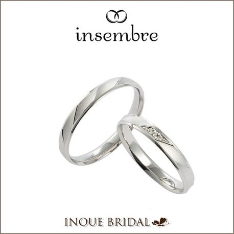 ＩＮＯＵＥ　ＢＲＩＤＡＬ（イノウエ）:【ペアで13万円】ずっと飽きないシンプル×指が綺麗に見える上品デザイン