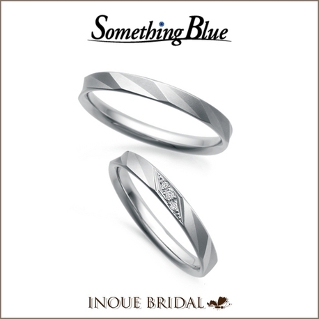 ＩＮＯＵＥ　ＢＲＩＤＡＬ（イノウエ）:【サムシングブルー】内側にサファイア付♪13万2000円の統一価格★°＋
