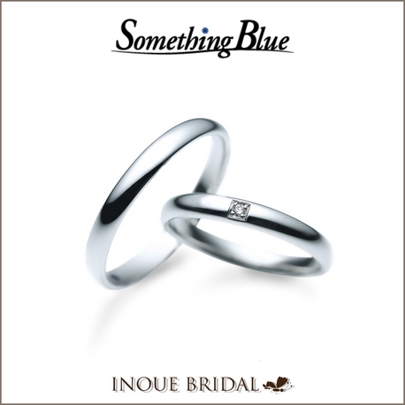 ＩＮＯＵＥ　ＢＲＩＤＡＬ（イノウエ）:【サムシングブルー】内側にサファイア付♪13万2000円の統一価格★°＋