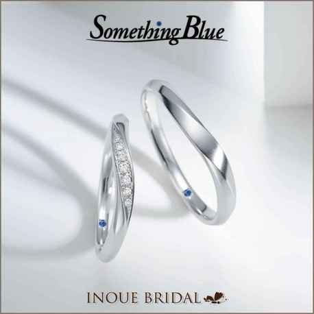 INOUE BRIDAL(イノウエ):【安心の無料アフターサービス】サムシングブルーは幸せを願う青のおまじない