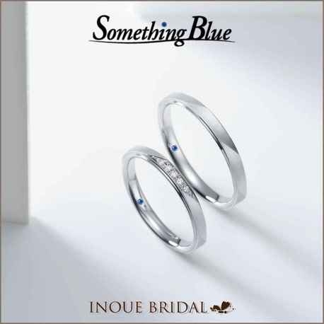 ＩＮＯＵＥ　ＢＲＩＤＡＬ（イノウエ）:【幸せを願う青のおまじない】内側に埋め込まれたサファイヤが幸せへ導く★