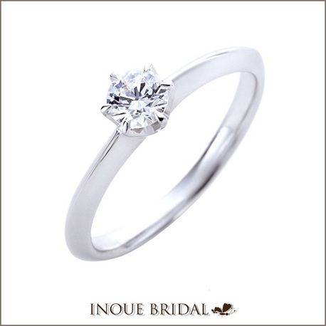 ＩＮＯＵＥ　ＢＲＩＤＡＬ（イノウエ）:王道デザイン☆セミオーダーでダイヤモンド0.1カラット～1.20ctまで対応可