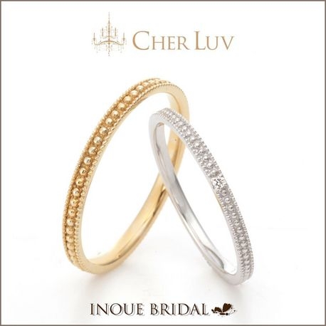 ＩＮＯＵＥ　ＢＲＩＤＡＬ（イノウエ）:シンプルな細身ラインが薬指を長く魅せてくれる注目ブランド☆シェールラブ