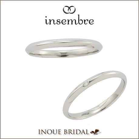 INOUE BRIDAL(イノウエ):『ずっと飽きないリング』プラチナ900の鍛造製法で硬く変形しにくい☆