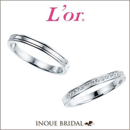 INOUE BRIDAL(イノウエ):毎日眺めたくなる!ハーフエタニティのダイヤモンドリング☆゜。