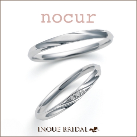 INOUE BRIDAL(イノウエ):【新作!ペアで10万台】ノクルは普遍的なデザインと確かな品質☆゜。