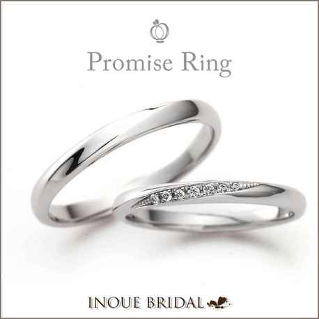INOUE BRIDAL(イノウエ):【シンプルな細身リング☆゜。】薬指を長く魅せてくれる注目デザイン☆