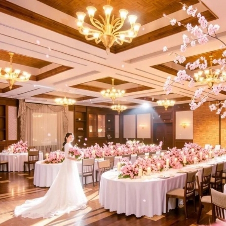 水戸プラザホテル：【3/1限定】年一の桜祭！常陸牛ライブキッチンと桜の絶景フェア