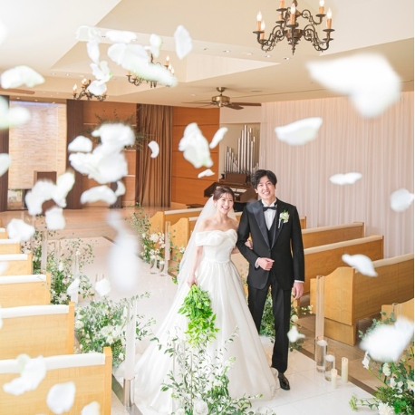 ＡＮＡクラウンプラザホテルグランコート名古屋：【家族婚◆10名80万円】水×木のチャペル体験×おもてなし美食