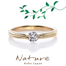 ＦＩＲＳＴ　ＤＩＡＭＯＮＤ　静岡彫金工房:NATURE【Twing of olive】