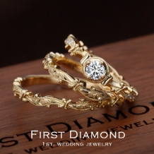 ＦＩＲＳＴ　ＤＩＡＭＯＮＤ　静岡彫金工房:ストーリーのあるリング”Church ～Written vows’～”