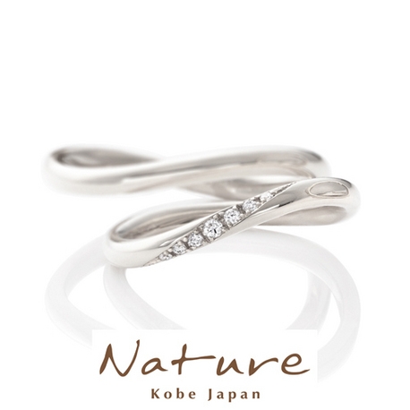 ＦＩＲＳＴ　ＤＩＡＭＯＮＤ　静岡彫金工房:NATURE【Comfortable・twist Line】