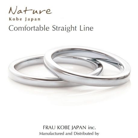 ＦＩＲＳＴ　ＤＩＡＭＯＮＤ　静岡彫金工房:NATURE【Comfortable・straight Line】