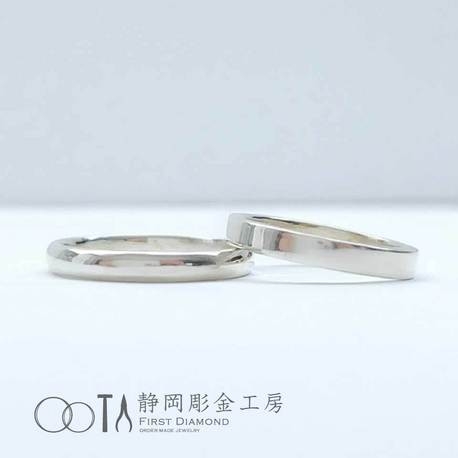 ＦＩＲＳＴ　ＤＩＡＭＯＮＤ　静岡彫金工房:手作り結婚指輪