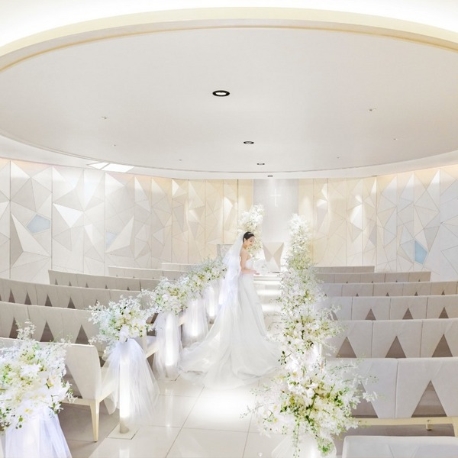 ＡＮＡインターコンチネンタルホテル東京：午前*特別特典付【ANA花嫁人気No1】チャペル＆ドレス見学◆試食