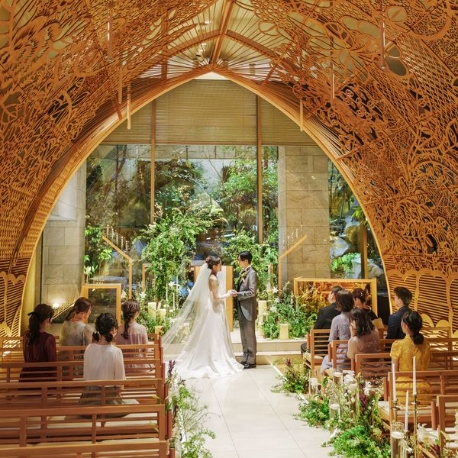 ＡＮＡクラウンプラザホテル広島：【ジューンブライド限定特典◎】温もり溢れるチャペルで感動挙式