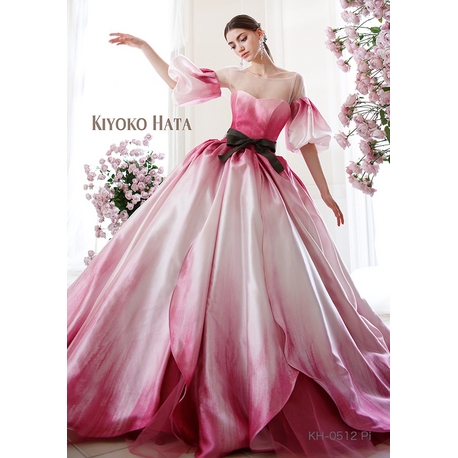 ＫＩＹＯＫＯ　ＨＡＴＡ　KH-0512 　チューリップの 花びらをモチーフドレス