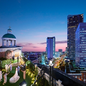 結婚式場：＼AM来館Amazon1万／気品溢れる大聖堂＆絶景ガーデン*4万試食