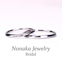 ＮＯＮＡＫＡ　ＪＥＷＥＬＲＹ（ノナカジュエリー）:【ピンクダイヤ♪リーズナブル】細身のプラチナリング※スーパーハードPtで作製可能