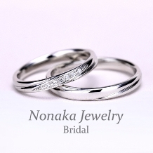 ＮＯＮＡＫＡ　ＪＥＷＥＬＲＹ（ノナカジュエリー）:【大変丈夫なスーパーハードプラチナ製】落ち着きのあるデザインの高級結婚指輪