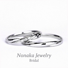 【2本10万円未満】結婚指輪ペア  プラチナ製人気デザインのお手頃なリング
