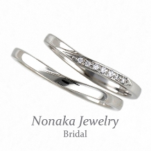 NONAKA JEWELRY(ノナカジュエリー):【鍛造】大変丈夫な細身でオシャレな鍛造結婚指輪、リーズナブルなパラジウム製