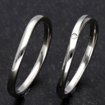 ＮＯＮＡＫＡ　ＪＥＷＥＬＲＹ（ノナカジュエリー）:【鍛造】大変丈夫な細身でオシャレな鍛造結婚指輪、リーズナブルなパラジウム製