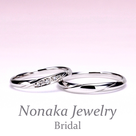 ＮＯＮＡＫＡ　ＪＥＷＥＬＲＹ（ノナカジュエリー）:高級感があり【リーズナブルなプラチナ結婚指輪ペア】