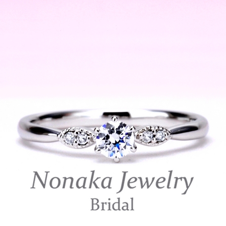 シンプルだけど個性的 ストレートデザイン プラチナダイヤモンド婚約指輪 ｎｏｎａｋａ ｊｅｗｅｌｒｙ ノナカジュエリー ゼクシィ