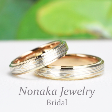 杢目金 もくめがね 世界に1つのだけの手作り結婚指輪 日本独自の伝統工芸技法 ｎｏｎａｋａ ｊｅｗｅｌｒｙ ノナカジュエリー ゼクシィ