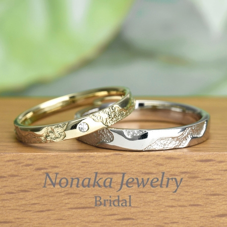 プラチナ K18 ペアで167 300円 個性的でお洒落な結婚指輪 ｎｏｎａｋａ ｊｅｗｅｌｒｙ ノナカジュエリー ゼクシィ