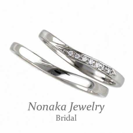 ＮＯＮＡＫＡ　ＪＥＷＥＬＲＹ（ノナカジュエリー）:【鍛造】大変丈夫な細身でオシャレな鍛造結婚指輪、リーズナブルなパラジウム製