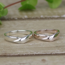 a.w.s 那須本店:Vラインリング・真ちゅう製