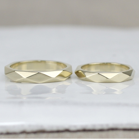 a.w.s 那須本店:ダイヤカットリング・真ちゅう製