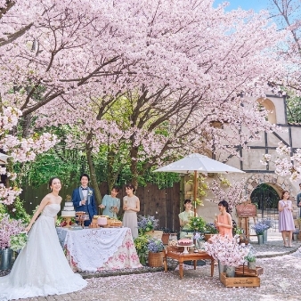 結婚式場：春SP★来館5万【人気No1】ドレス×挙式体験×豪華試食*130万特典