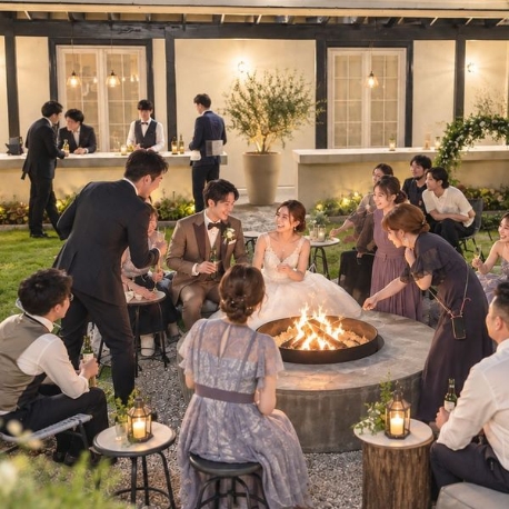 Sakurazaka RETREAT（桜坂リトリート）：【焚火体験】お仕事終わりOK◎ナイト見学＆ディナー試食付相談会