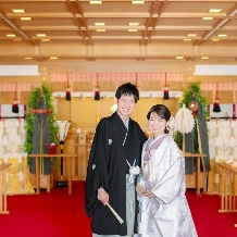 ホテルオークラ京都:《2名様から》2026年3月まで＊賀茂御祖神社の御祭神を祀る神前式場で ＼ 撮影付き挙式のみプラン ／