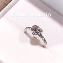 ＯＨＡＳＨＩ　ＢＲＩＤＡＬ（オオハシ・ブライダル）:【ポンテヴェキオ】ふっくらと愛らしいハート型のダイヤモンドに想いをのせて