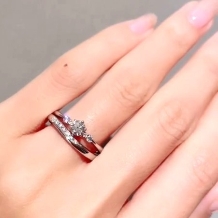 ＯＨＡＳＨＩ　ＢＲＩＤＡＬ（オオハシ・ブライダル）:【ロイヤルアッシャー】揺るぎない輝きへの想いを込めた、クラウンモチーフのリング