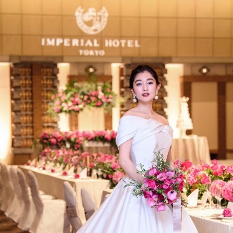 帝国ホテル 東京：月イチ＊装花見比べ展示＆伝統デザート試食＆ご準備スタート相談