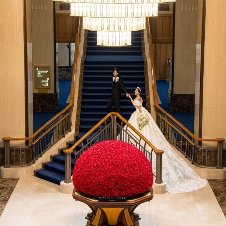 帝国ホテル 東京：当館人気No.1の階段ショットにご注目＊フォトプラン個別ご相談会