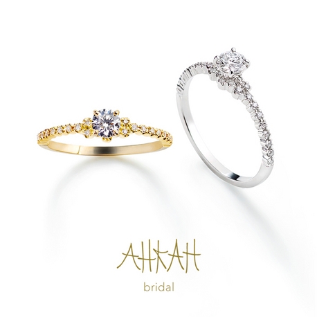 HARADA BRIDAL（ハラダ　ブライダル）:【AHKAH（アーカー）】アムールエンゲージリング～永遠の花束をモチーフに～