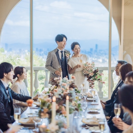 マリエール広島：≪少人数結婚式≫絶景空間を貸切に♪アットホームW