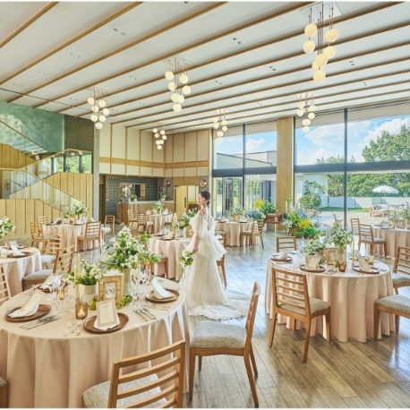 グランラセーレの森：【リニューアル特典付！】陽光チャペル＆黒毛和牛と鮑の豪華試食