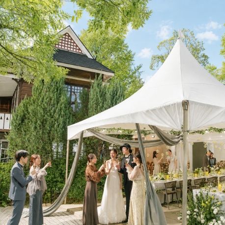 フェリーチェガーデン日比谷（日比谷公園内）：＼40名まで／年内挙式料プレゼント！貸切ガーデンウエディング