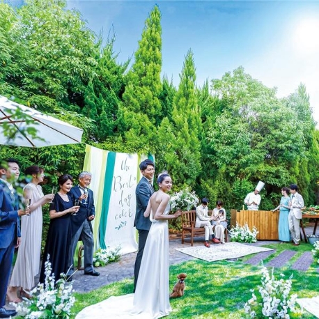 アイネスヴィラノッツェ宝ヶ池：【2700平米に広がる自然美】ガーデン＆1日貸切邸宅×評判の美食