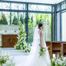 アイネスヴィラノッツェ宝ヶ池:【2名～フォト婚】2名16万5000円◆3面ガラス張りで自然光あふれる森のチャペルフォトプラン